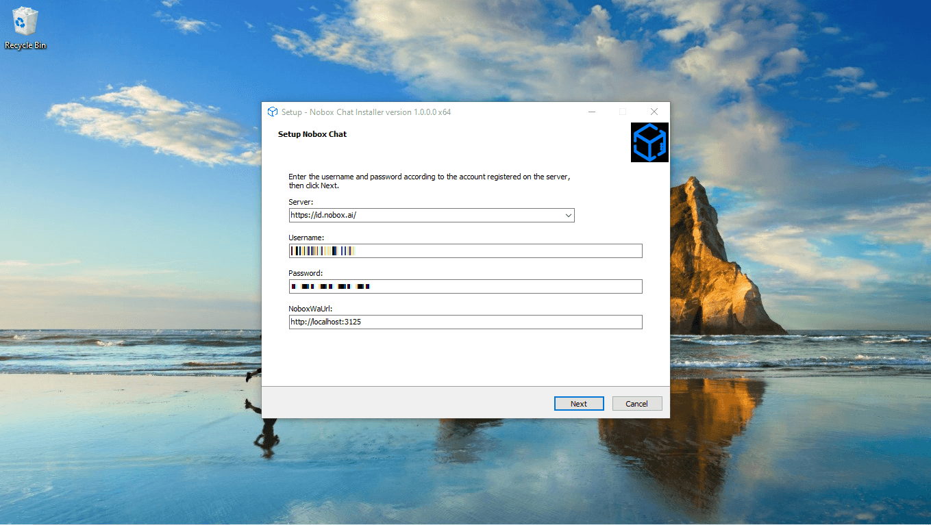 NoBox Dashboard Interface
