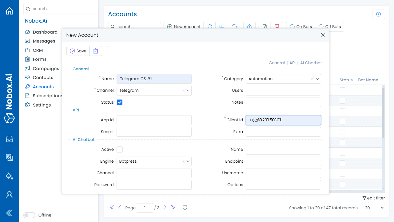 NoBox Kanban Interface