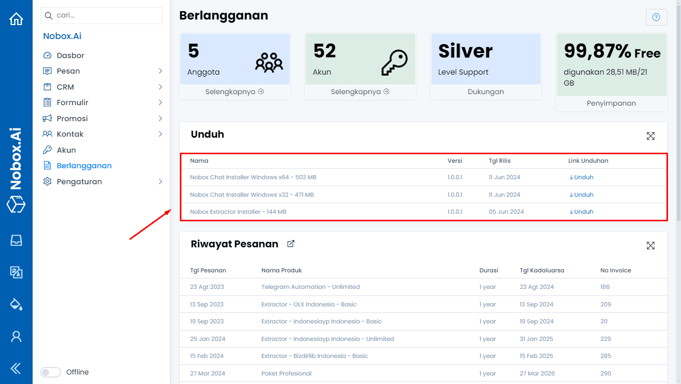 Unduh Installer NoBox